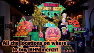 Complete HHN 2024 merch where to buy and FINAL HHN UPDATE before opening nite [upl. by Adoree870]