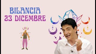 Bilancia ♎️ Sabato 23 Dicembre 🔮 Oroscopo Paolo Fox  Lavoro e casa tutto qui [upl. by Sharla709]