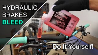 Bleed Hydraulic Brakes At Home Best Method For Perfect Lever Feel Magura MT5 [upl. by Pine]