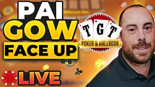 Live Face Up Pai Gow PokerTGT Poker and Racebook [upl. by Ogdan231]