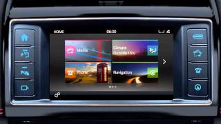 Jaguar FPACE 2017  InControl Touch Navigation Entering a Destination [upl. by Angus]