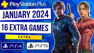 PlayStation Plus Extra January 2024 Games  PS Plus Extra January 2024 [upl. by Adama]