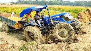 😲😧sonalika tractor off roadingoffrodingtractorlover tractoroffroding [upl. by Oakman]