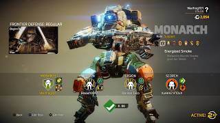 The Joys Of Monarch Level 20  Frontier Defense  Titanfall 2 [upl. by Anilocin]