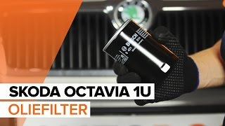 Hoe motorolie en een oliefilter vervangen op een SKODA OCTAVIA 1U HANDLEIDING [upl. by Arahsat449]