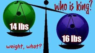 Bowling Ball Weight Vs Speed and Pin Carry  How To Bowl Better With Physics [upl. by Nrev]