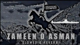 Zameen O Asman slowedrever  IslamicPoint1207 viralvideo love beautiful video [upl. by Gerhardine]