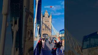 Exploring Beauty of Tower Bridge London  Capturing Moments Walking and Enjoying Iconic Views Love [upl. by Ahtanoj]