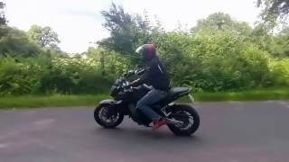 ACCELERATION HONDA CB 650 F GPR [upl. by Maurise750]