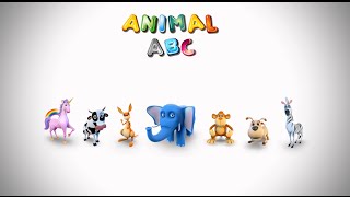 Animal ABC Song  Official Sound Track Animal ABC App [upl. by Rosenblum]