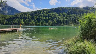 Impressionen vom Schwansee  Tagesfahrt nach Allgäuer Alpen Bayern [upl. by Naitsabas407]