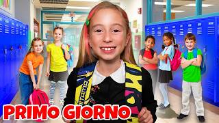 IL PRIMO GIORNO DI SCUOLA IN TERZA ELEMENTARE DI GIORGIA BACK TO SCHOOL [upl. by Dewie]