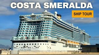 Costa Smeralda Full Ship Tour 2024 [upl. by Annadal]