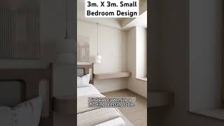 Small Bedroom Design Idea interiordesign interior viralshorts viralvideo interior bedroom [upl. by Quartus249]