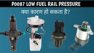 P0087 Low fuel rail Pressure  How to solve systematically [upl. by Somisareg]