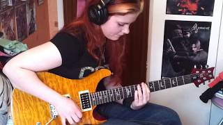 Hysteria Muse Guitar Cover  Amy Lewis [upl. by Monro565]