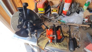 front end prep Bellhousing issue and fix LS Datsun 521 MXBreed [upl. by Ikram]