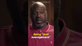 Shaq asked Kareem about “load management” nba shorts [upl. by Kohl369]