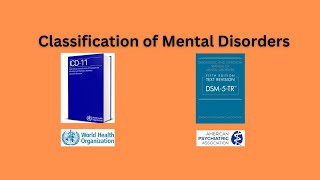 Classification of Psychological Disorders DSM5 ICD10 and Factors Behind Abnormal Behavior [upl. by Ical]