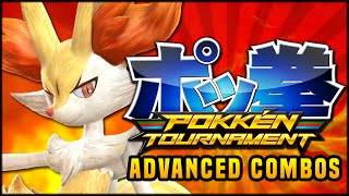 Pokken Tournament Advanced Combos Braixen [upl. by Favien]