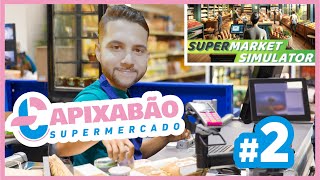 Heitor jogando Supermarket Simulator ep 2 [upl. by Glogau]