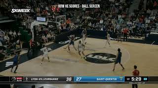 Nolan Traore  SaintQuentin  202324 Highlights [upl. by Ardnasyl]