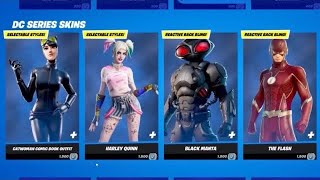 RETURN DATE DC SKINS FORTNITE SHOP BACK WHEN ITS OUT SKINS DC SKINS DC ITS COMING BACK RETURN DATE [upl. by Carmel]