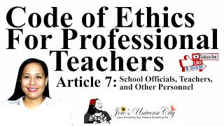 Teaching  what are its values ethics and codes [upl. by Blondell]