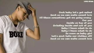 Chris Brown  Sweet Love Karaoke  DD [upl. by Abekam]