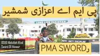 PMA SWORD OF HONOUR  PMA 150 LONG COURSE SWORD OF HONOUR  FACTS amp FIGURES [upl. by Htrahddis]