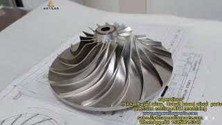 nickelbased superalloy machininginconel alloyscobalt alloy aerospace turbine engines components [upl. by Itsuj]