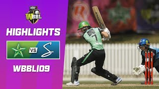 Highlights Strikers v Heat  BBL06 [upl. by Auoh]