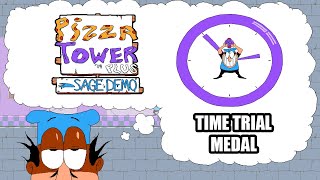 PIZZA TOWER 19 PLUS  TIME TRIAL MEDALS [upl. by Bowler]