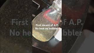 First decant of AP solution gold recovery [upl. by Sergio]