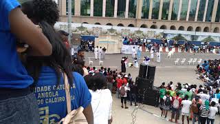 UCAN DESFILE ACADEMICO 2019 FACULDADE DE ECONOMIA [upl. by Farkas443]