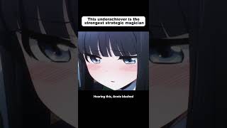 This underachiever is the strongest strategic magician anime animevoiceactor animeedit [upl. by Antonino]