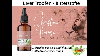 Liver Tropfen  Bitterstoffe für eine gesunde Verdauung [upl. by Annabela]