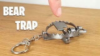 Keyring BEAR TRAP Build  The Little Nipper [upl. by Noiztneb929]