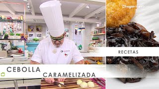 Hacer CEBOLLA CARAMELIZADA ¡sin azúcar 🧅​ Truco de Karlos Arguiñano 🍽️​👨🏻‍🍳​ [upl. by Giovanni]