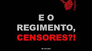 E o Regimento censores [upl. by Aydin]