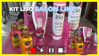 KIT LISO SALON LINE LANÇAMENTO [upl. by Michelina446]