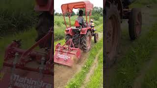 Mahindra Jivo 225 Di 25 Hp Tractor 😳 Performance On Rotavator 🚜 Powerfull Tractor 😳 Top Model 🔥 [upl. by Allen]