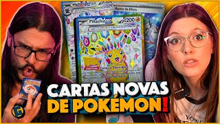 ABRINDO A NOVA COLEÇÃO DE POKÉMON FAGULHAS IMPESTUOSAS [upl. by Odnarb]