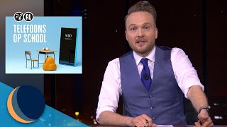 En nou is het afgelopen met telefoons in de klas  De Avondshow met Arjen Lubach S3 [upl. by Weisman117]