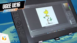 UGEE UE16 Drawing Monitor Review [upl. by Pascoe]