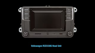 Quick Look at Volkswagen RCD330G Head Unit [upl. by Iur5]