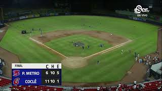 ENVIVO  Coclé vs Panamá Metro  5to Juego  Serie Final del Béisbol Juvenil 2024 [upl. by Leorsiy]