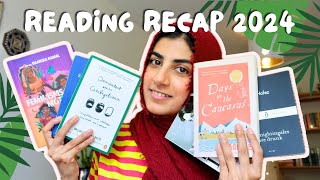 2024 Reading Recap 📚Desi fiction feminist works persian poetry non fiction and more [upl. by Kelsey]