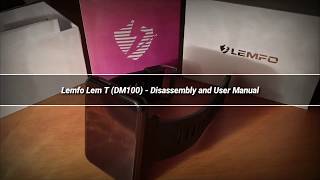 Lemfo Lem T Smartwatch DM100   Disassembly and User Manual [upl. by Joana249]