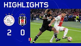 Wéér Berghuis amp Haller 😍  Highlights Ajax  Besiktas  UEFA Champions League [upl. by Annahsar259]